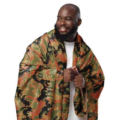 German Leibermuster Autumn CAMO Sherpa blanket - Blanket