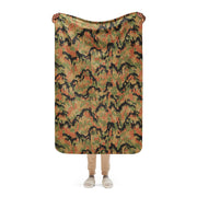 Leibermuster Autumn CAMO Sherpa Blanket - 37″×57″