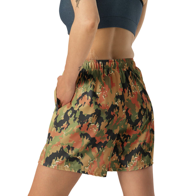Leibermuster Autumn CAMO Unisex Athletic Long Shorts