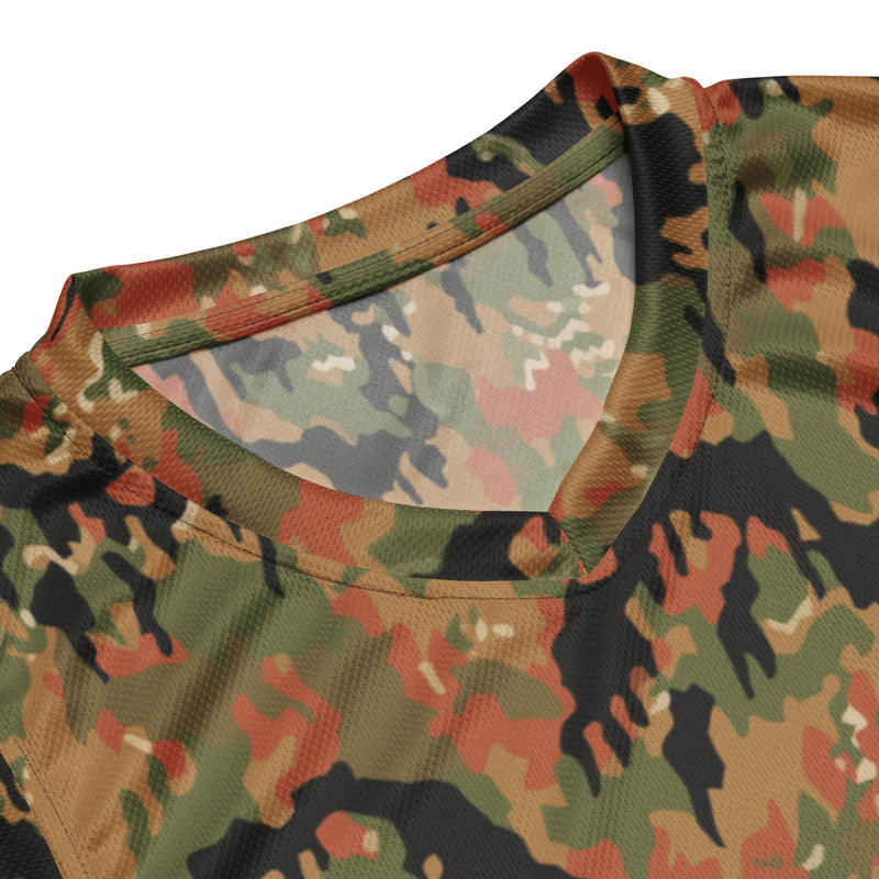 Leibermuster Autumn CAMO Unisex Basketball Jersey