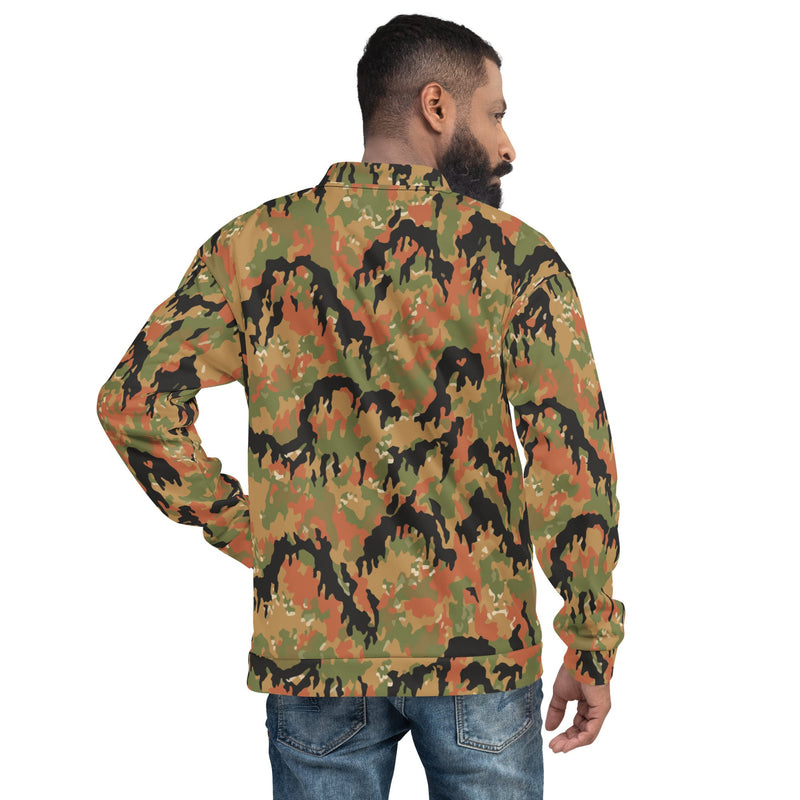 Leibermuster Autumn CAMO Unisex Bomber Jacket
