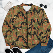 Leibermuster Autumn CAMO Unisex Bomber Jacket - XS