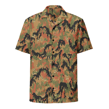 German Leibermuster Autumn CAMO Unisex button shirt - Button Shirts