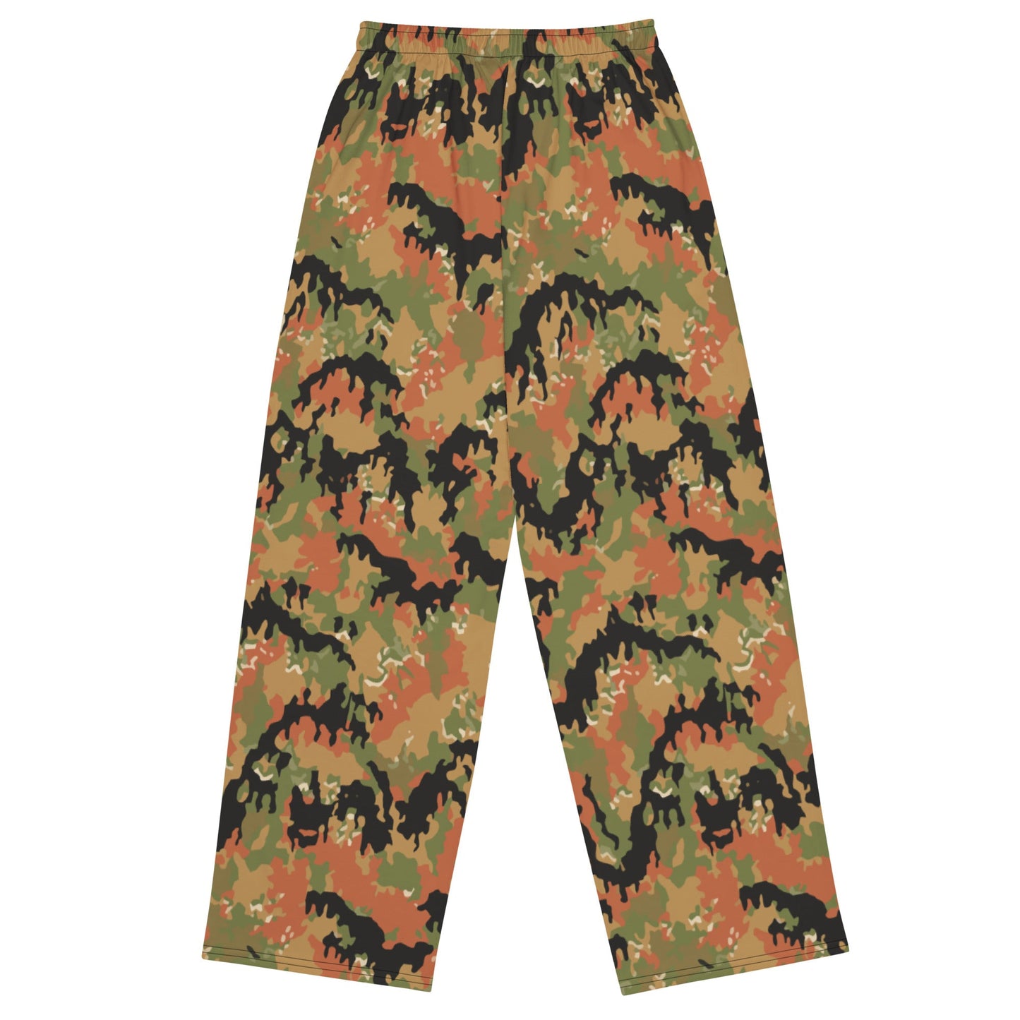 German Leibermuster Autumn CAMO unisex wide leg pants Wide Pants