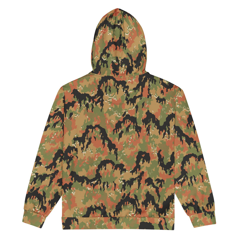 Leibermuster Autumn CAMO Unisex Zip Hoodie