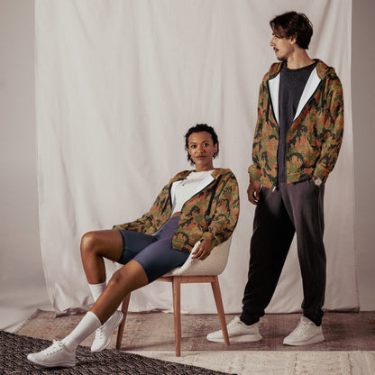 German Leibermuster Autumn CAMO Unisex zip hoodie Zip Hoodies