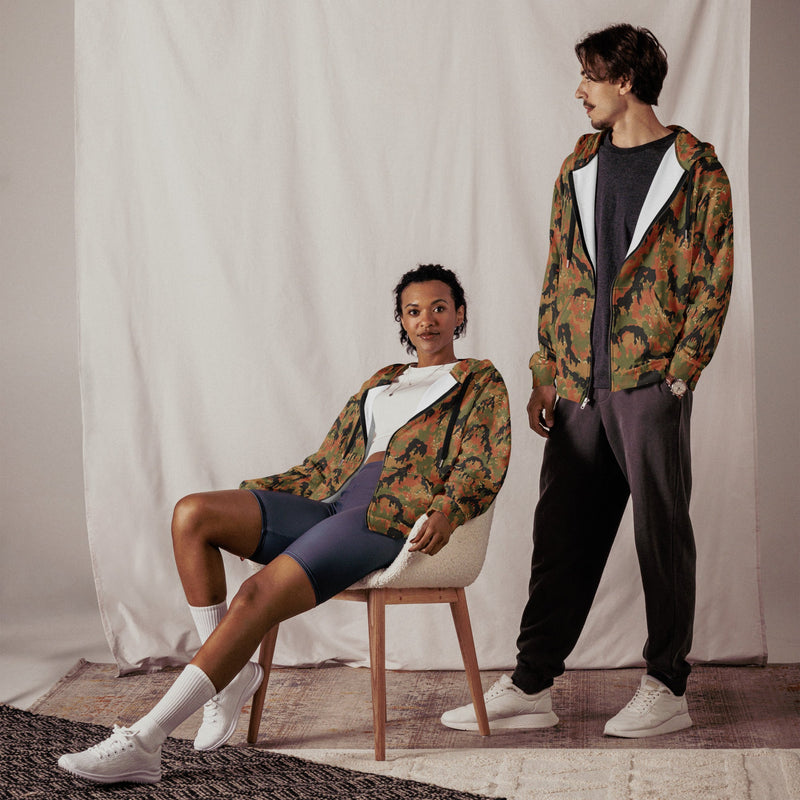 Leibermuster Autumn CAMO Unisex Zip Hoodie
