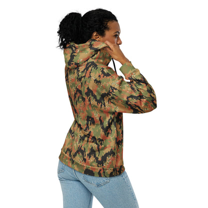 German Leibermuster Autumn CAMO Unisex zip hoodie Zip Hoodies