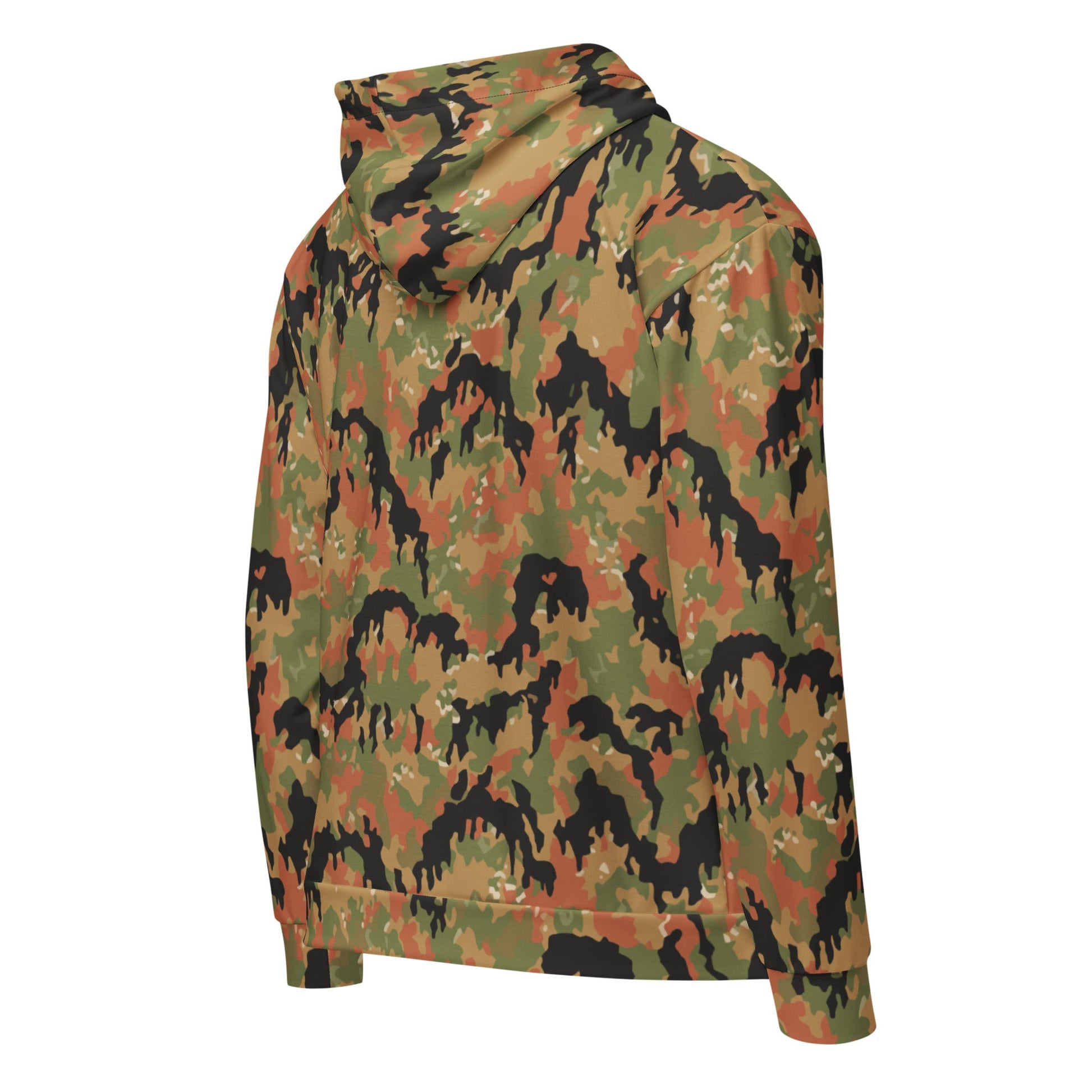German Leibermuster Autumn CAMO Unisex zip hoodie Zip Hoodies