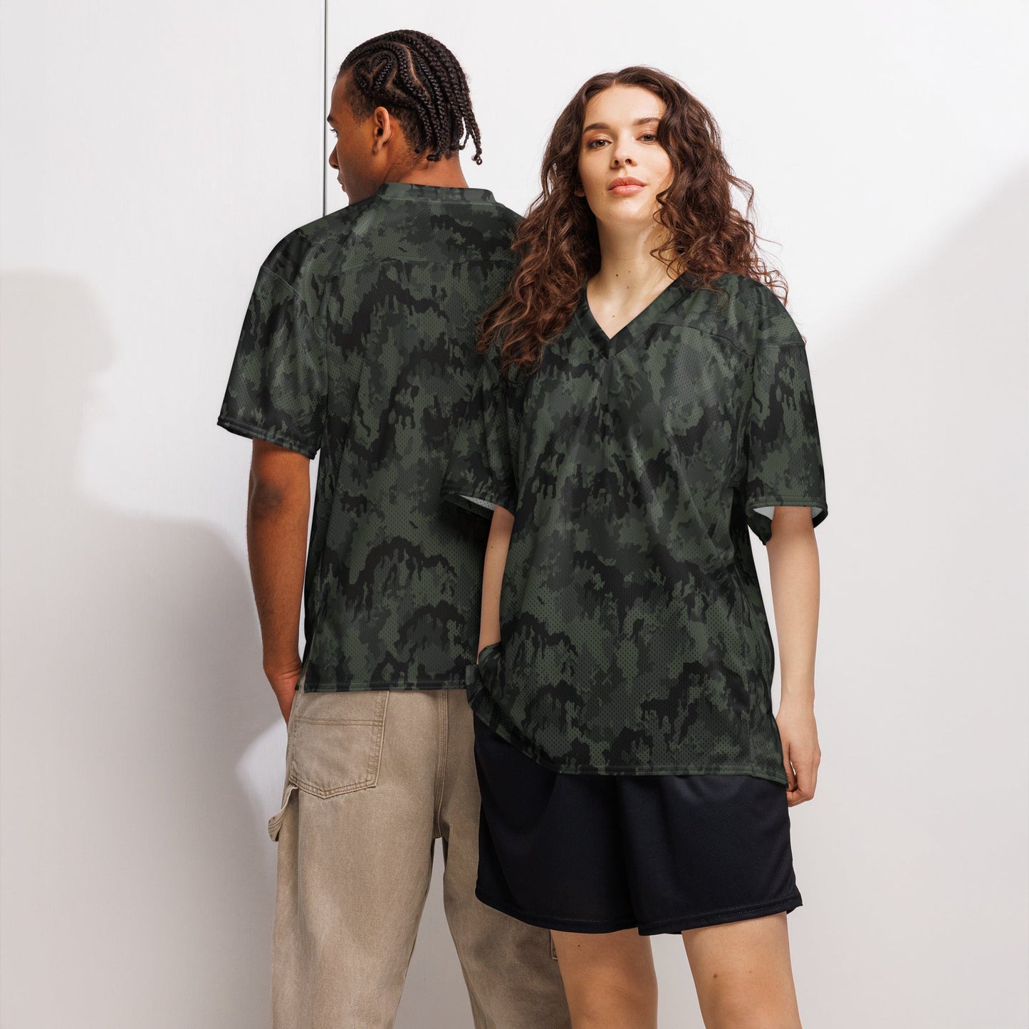 German Leibermuster Nachtjager CAMO American football jersey - Football Jersey