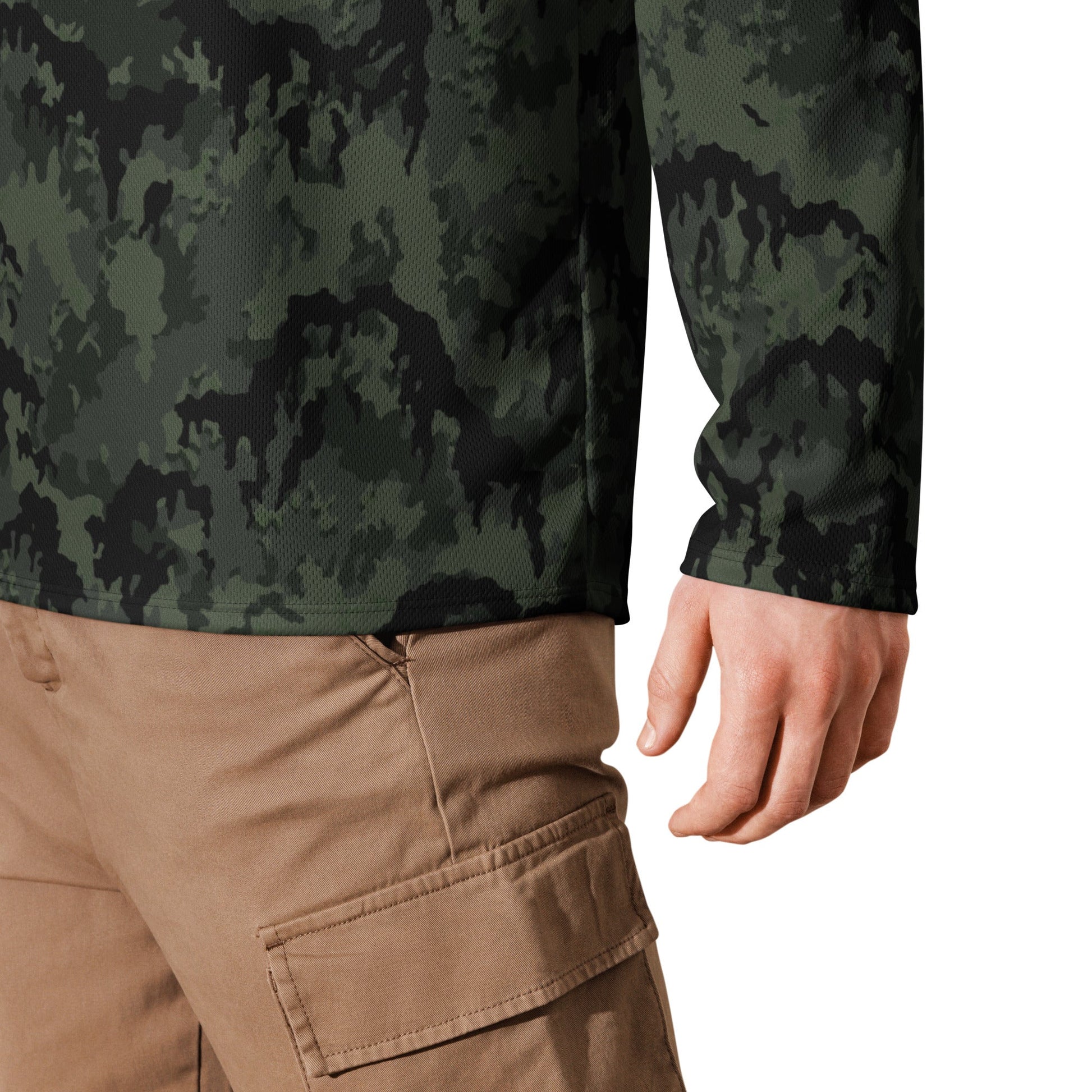 German Leibermuster Nachtjager CAMO hockey fan jersey - Hockey Jerseys