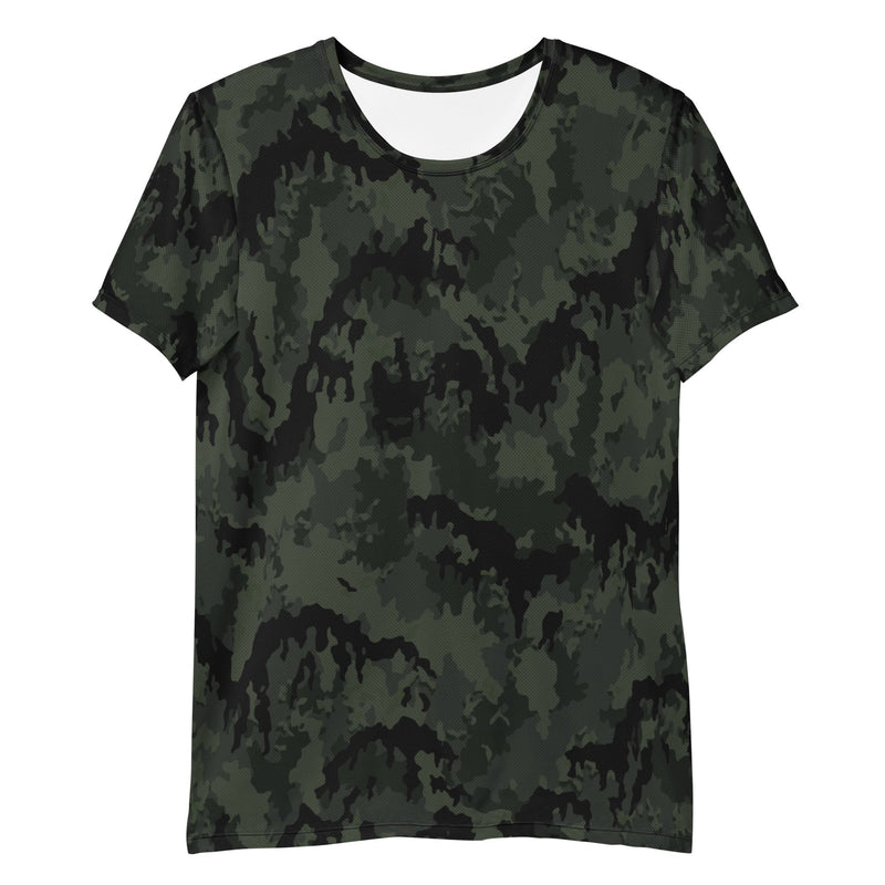 Leibermuster Nachtjäger CAMO Mens Athletic T-Shirt - Shirt