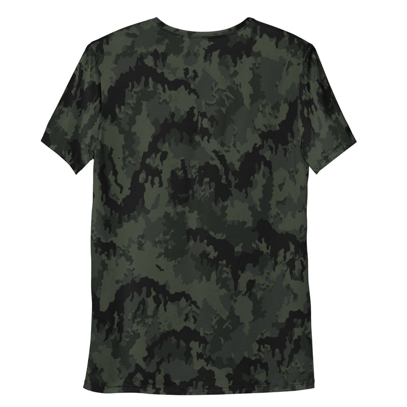 Leibermuster Nachtjäger CAMO Mens Athletic T-Shirt - Shirt