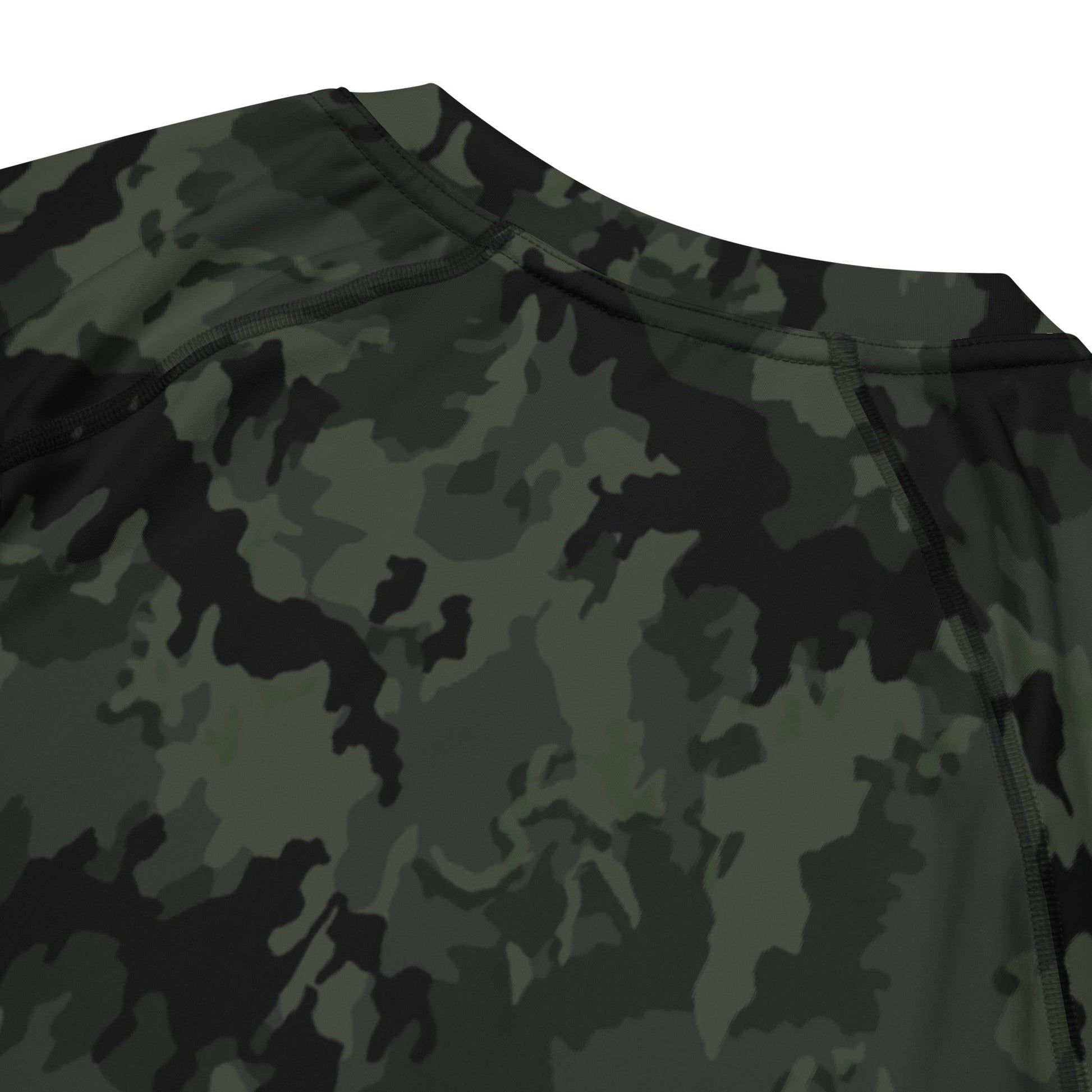 German Leibermuster Nachtjager CAMO Mens Short-Sleeve Rash Guard - Short-sleeve Guards