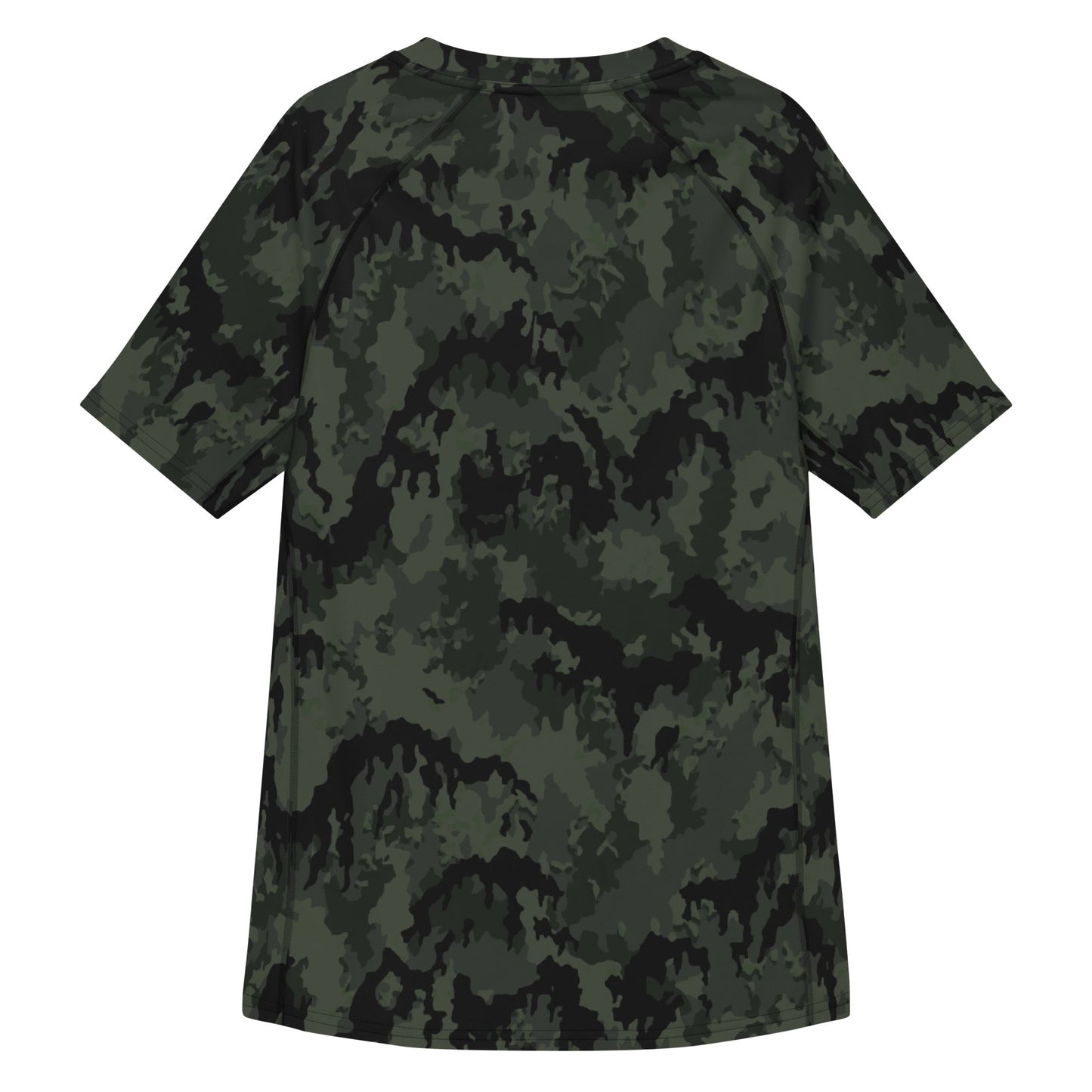 German Leibermuster Nachtjager CAMO Mens Short-Sleeve Rash Guard - Short-sleeve Guards