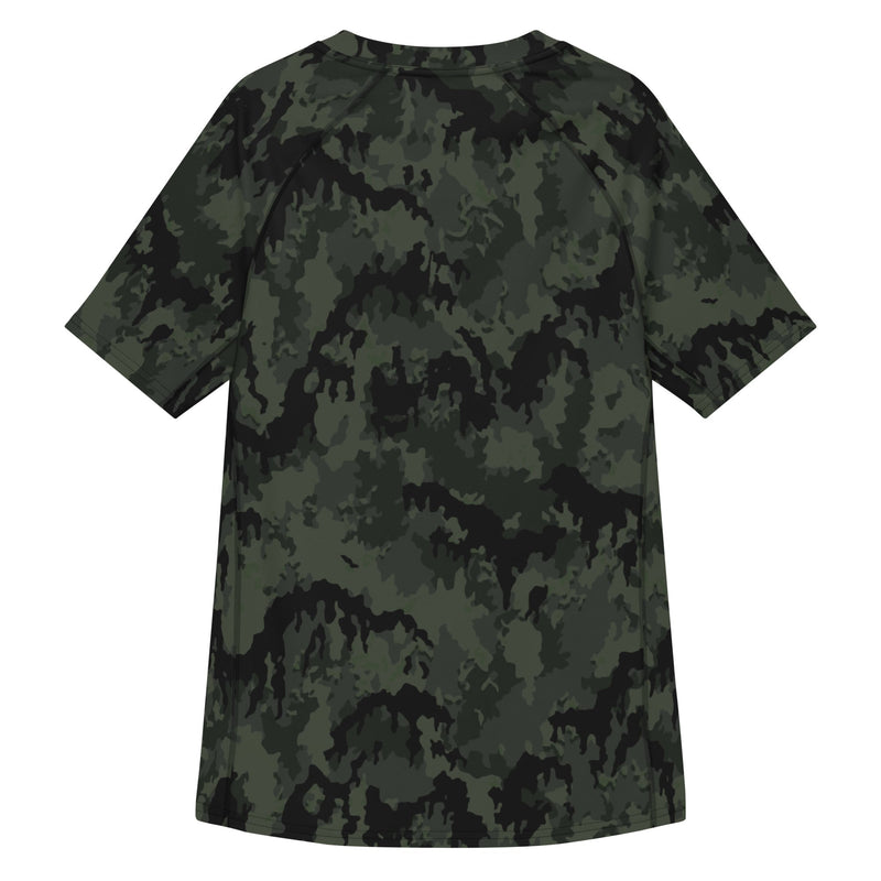 Leibermuster Nachtjäger CAMO Mens Short-Sleeve Rash Guard - SS