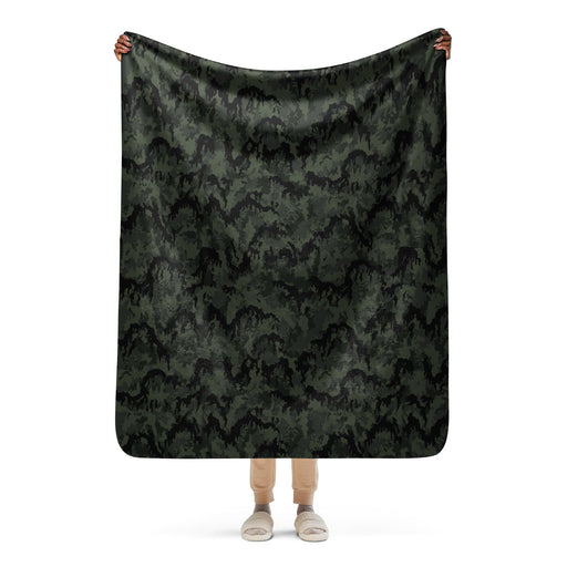 Leibermuster Nachtjäger CAMO Sherpa Blanket - 50″×60″