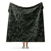 Leibermuster Nachtjäger CAMO Sherpa Blanket - 60″×80″