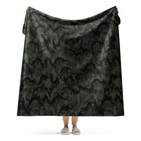 German Leibermuster Nachtjager CAMO Sherpa blanket - 60″×80″ - Blankets