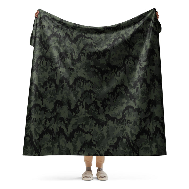 Leibermuster Nachtjäger CAMO Sherpa Blanket - 60″×80″
