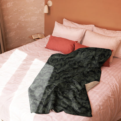 German Leibermuster Nachtjager CAMO Sherpa Blanket