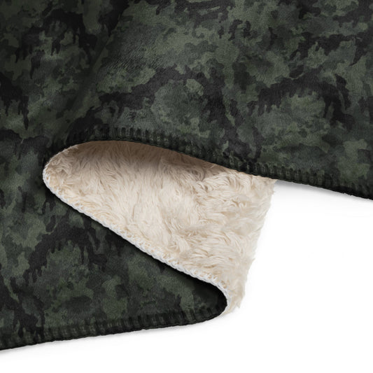 German Leibermuster Nachtjager CAMO Sherpa blanket - Blankets