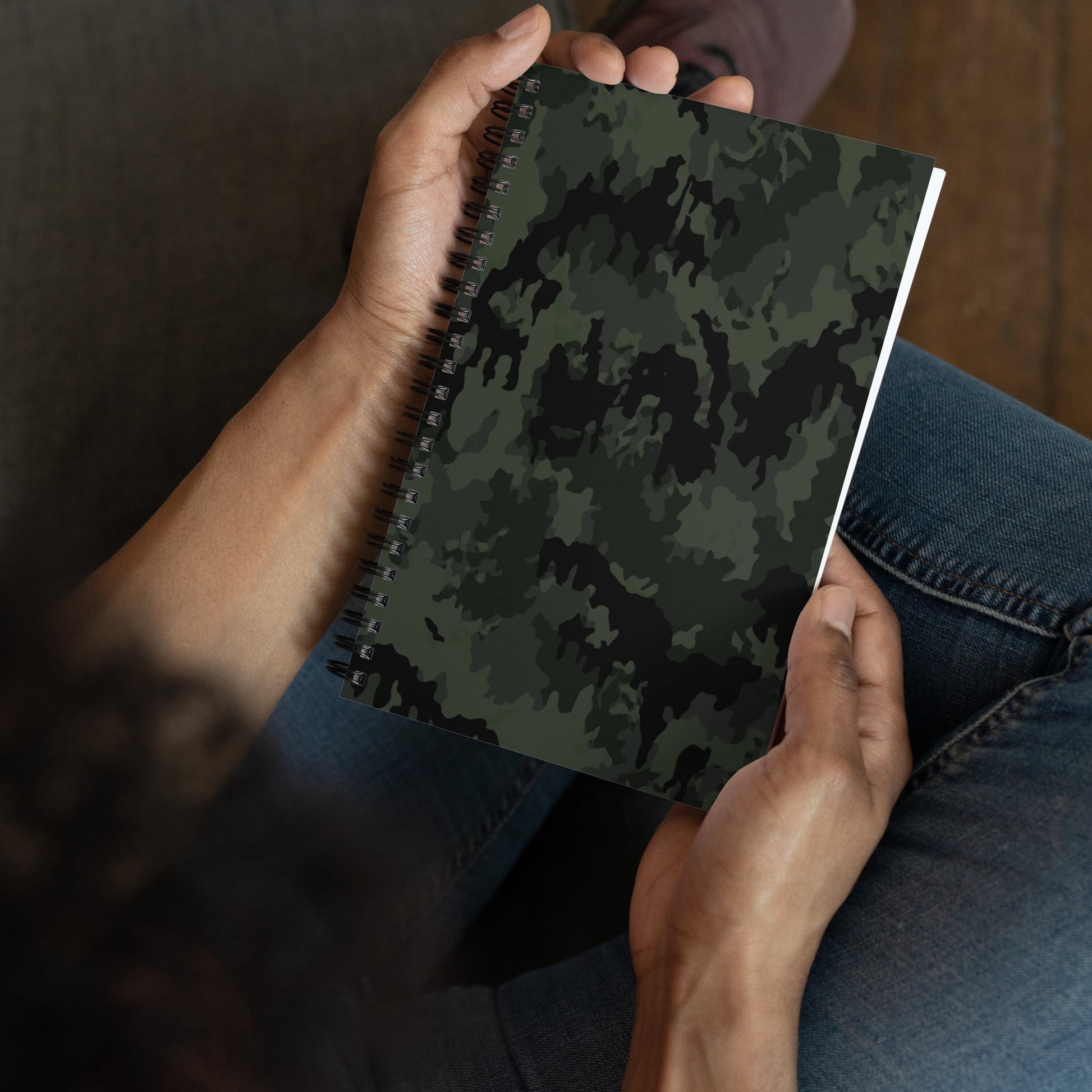 German Leibermuster Nachtjager CAMO Spiral notebook - Notebooks