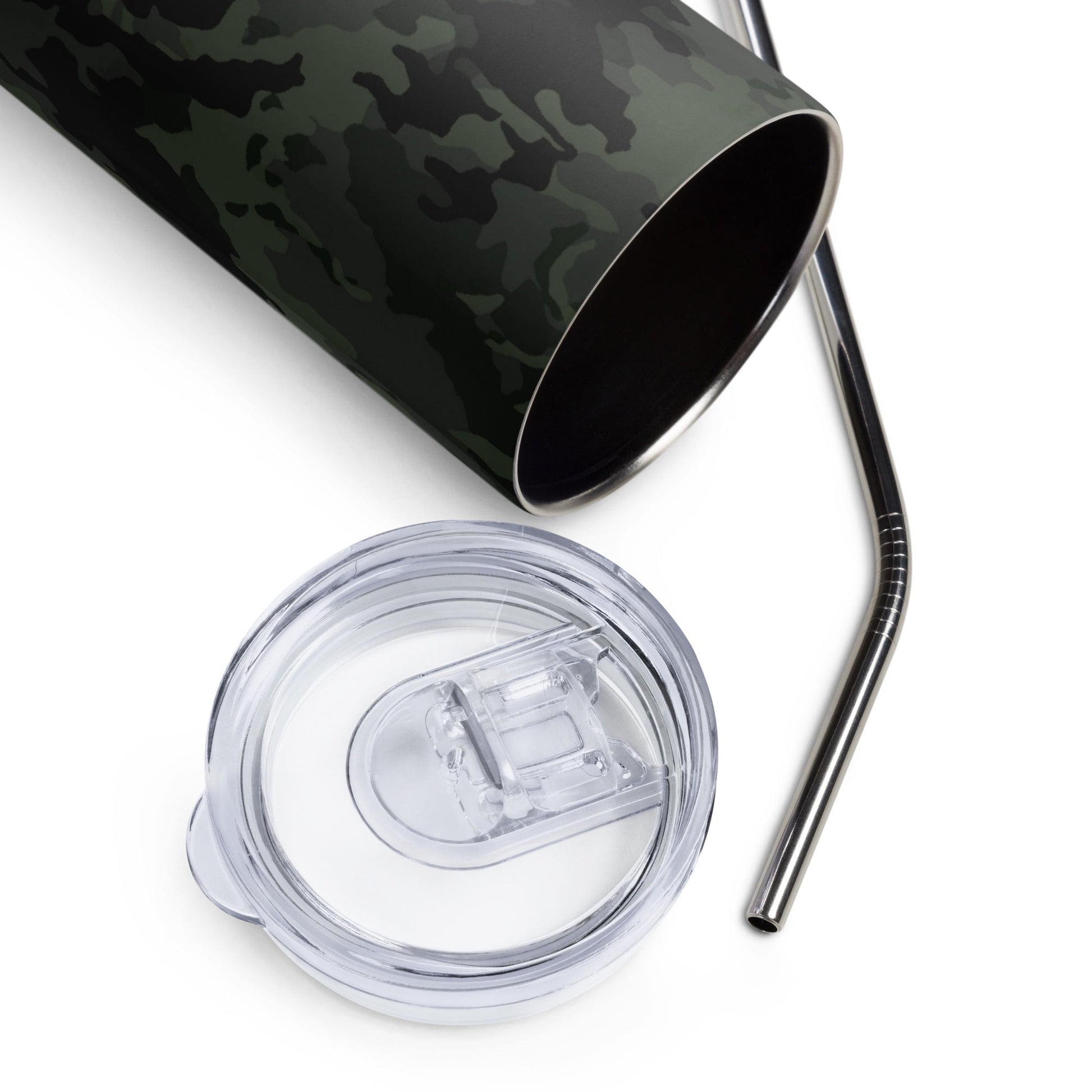 German Leibermuster Nachtjager CAMO Stainless steel tumbler - Steel Tumblers
