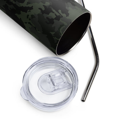 German Leibermuster Nachtjager CAMO Stainless steel tumbler - Steel Tumblers