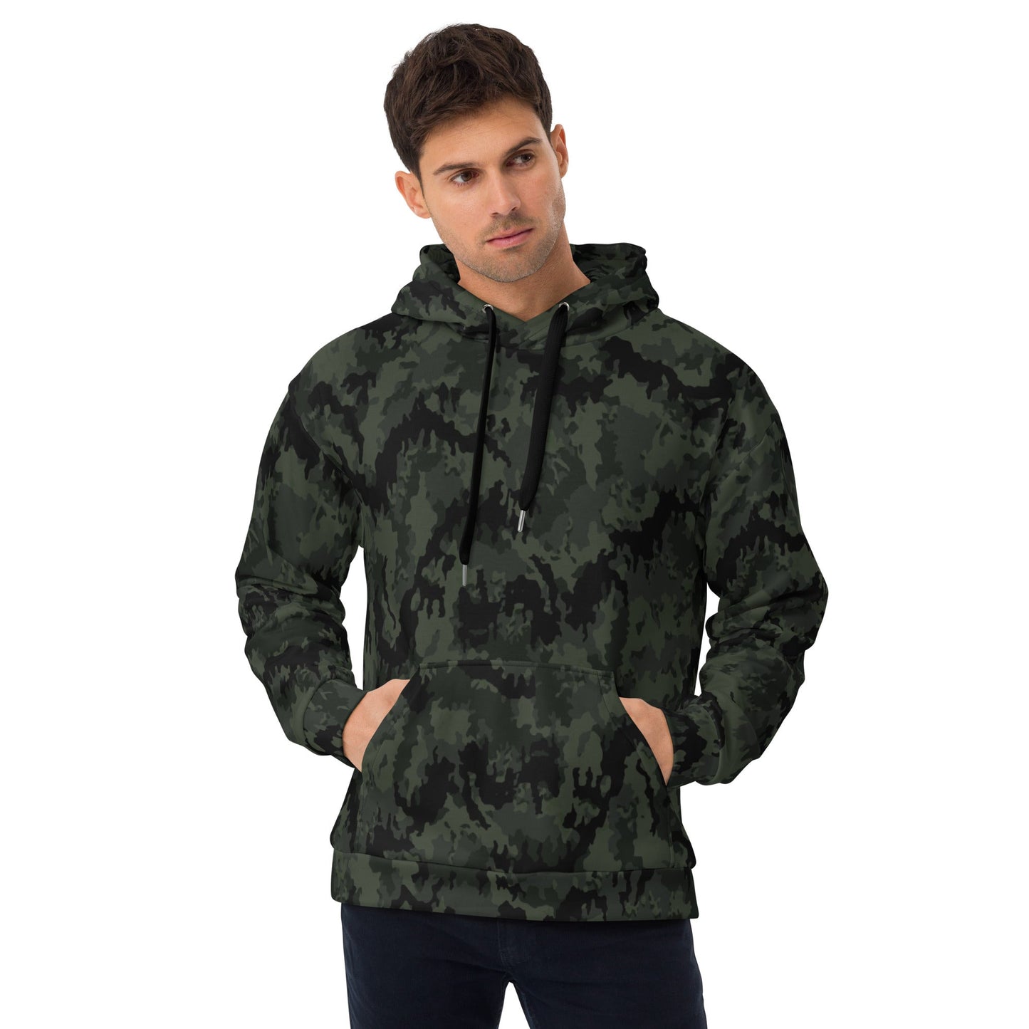 German Leibermuster Nachtjager CAMO Unisex Hoodie - 2XS
