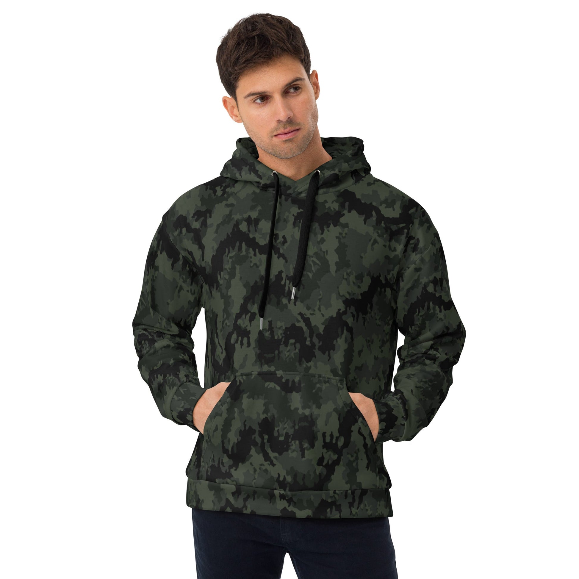 German Leibermuster Nachtjager CAMO Unisex Hoodie - 2XS