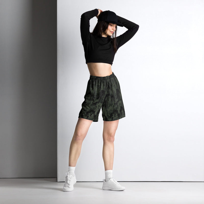 Leibermuster Nachtjäger CAMO Unisex Mesh Shorts