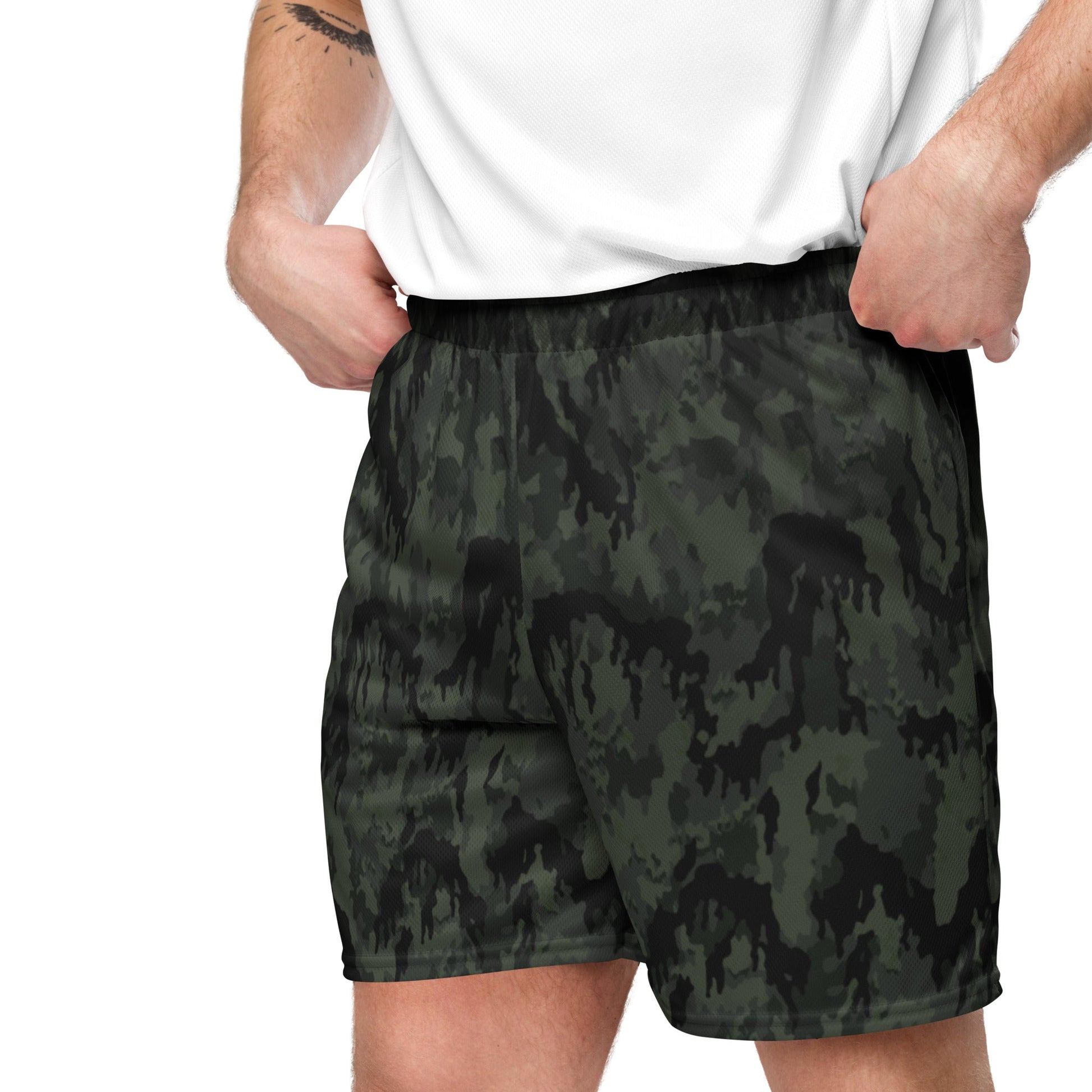 German Leibermuster Nachtjager CAMO Unisex mesh shorts - Mesh Shorts