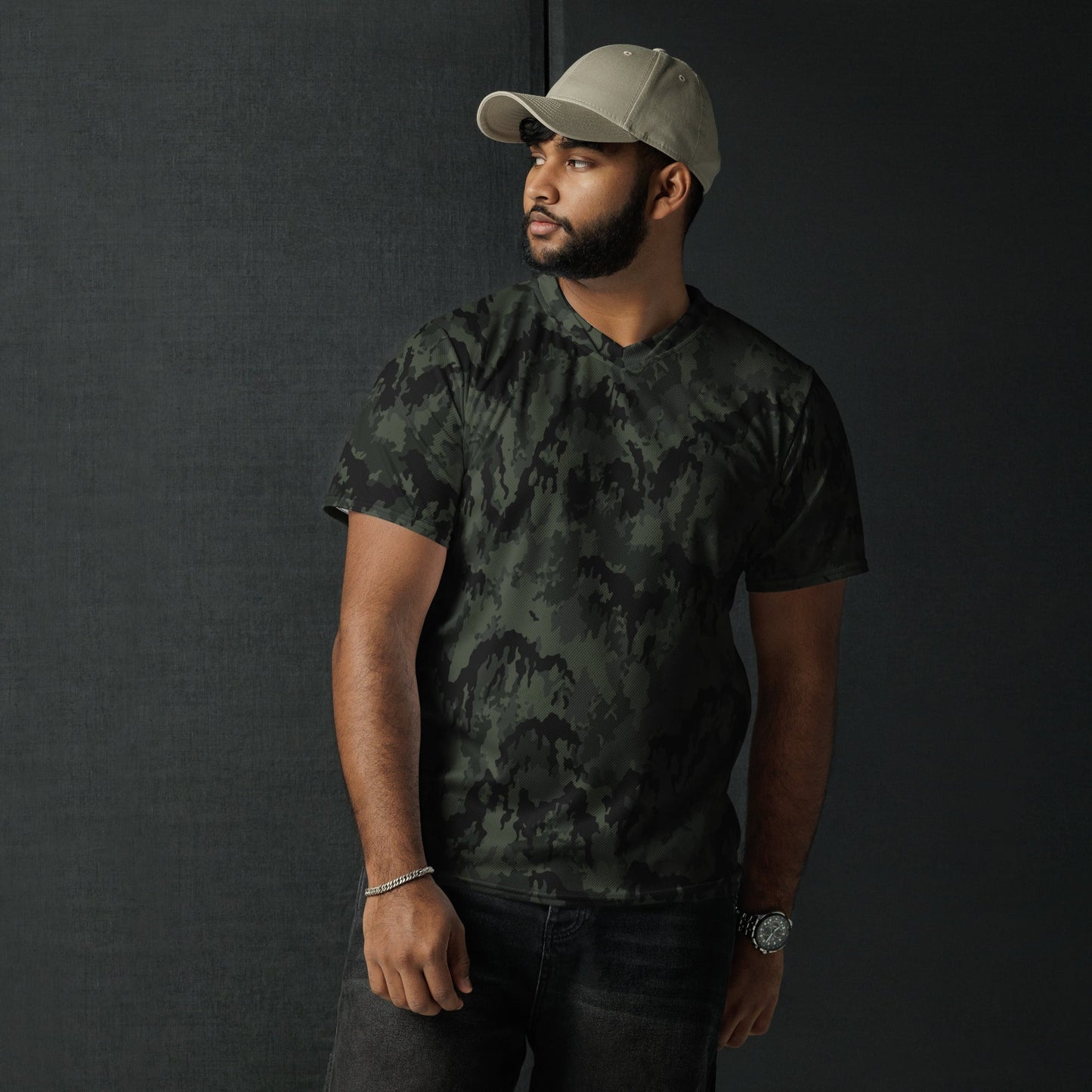 German Leibermuster Nachtjager CAMO Unisex Sports Jersey