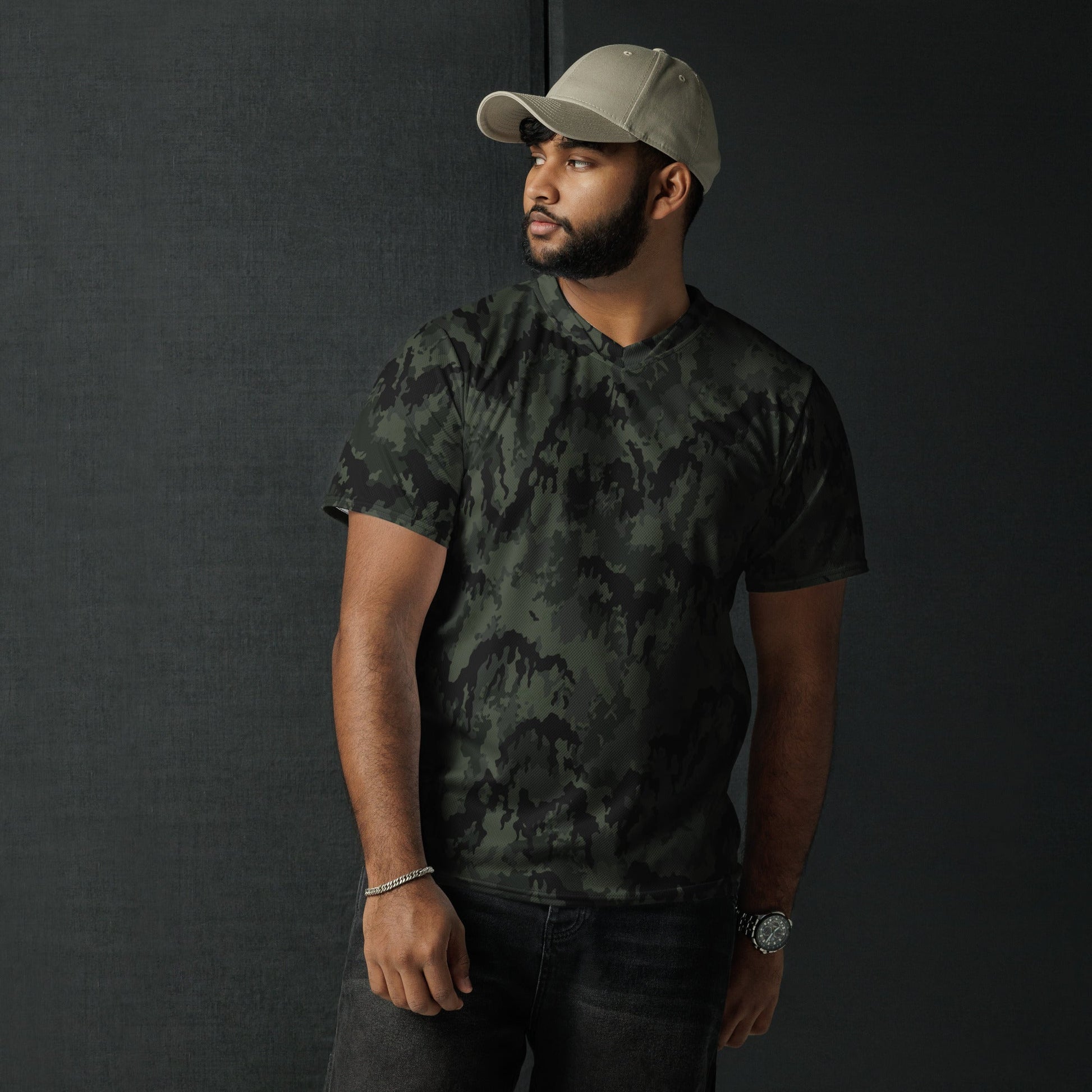 German Leibermuster Nachtjager CAMO Unisex Sports Jersey