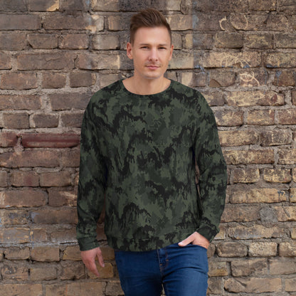 German Leibermuster Nachtjager CAMO Unisex Sweatshirt - 2XS