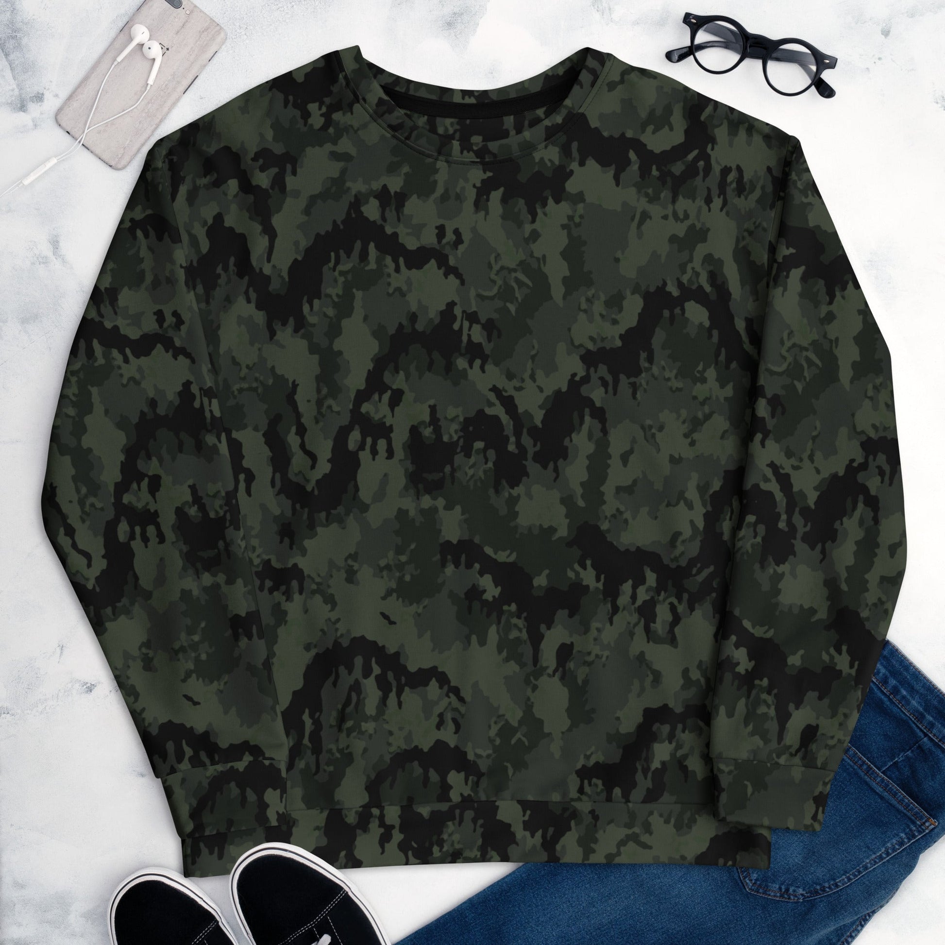 German Leibermuster Nachtjager CAMO Unisex Sweatshirt