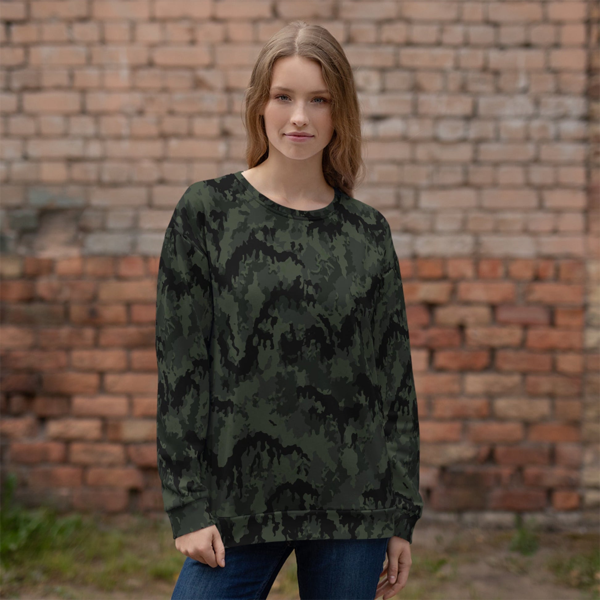 German Leibermuster Nachtjager CAMO Unisex Sweatshirt