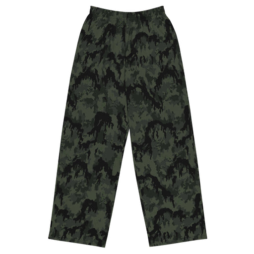 Leibermuster Nachtjäger CAMO Unisex Wide-Leg Leisure Pants - 2XS - Pant