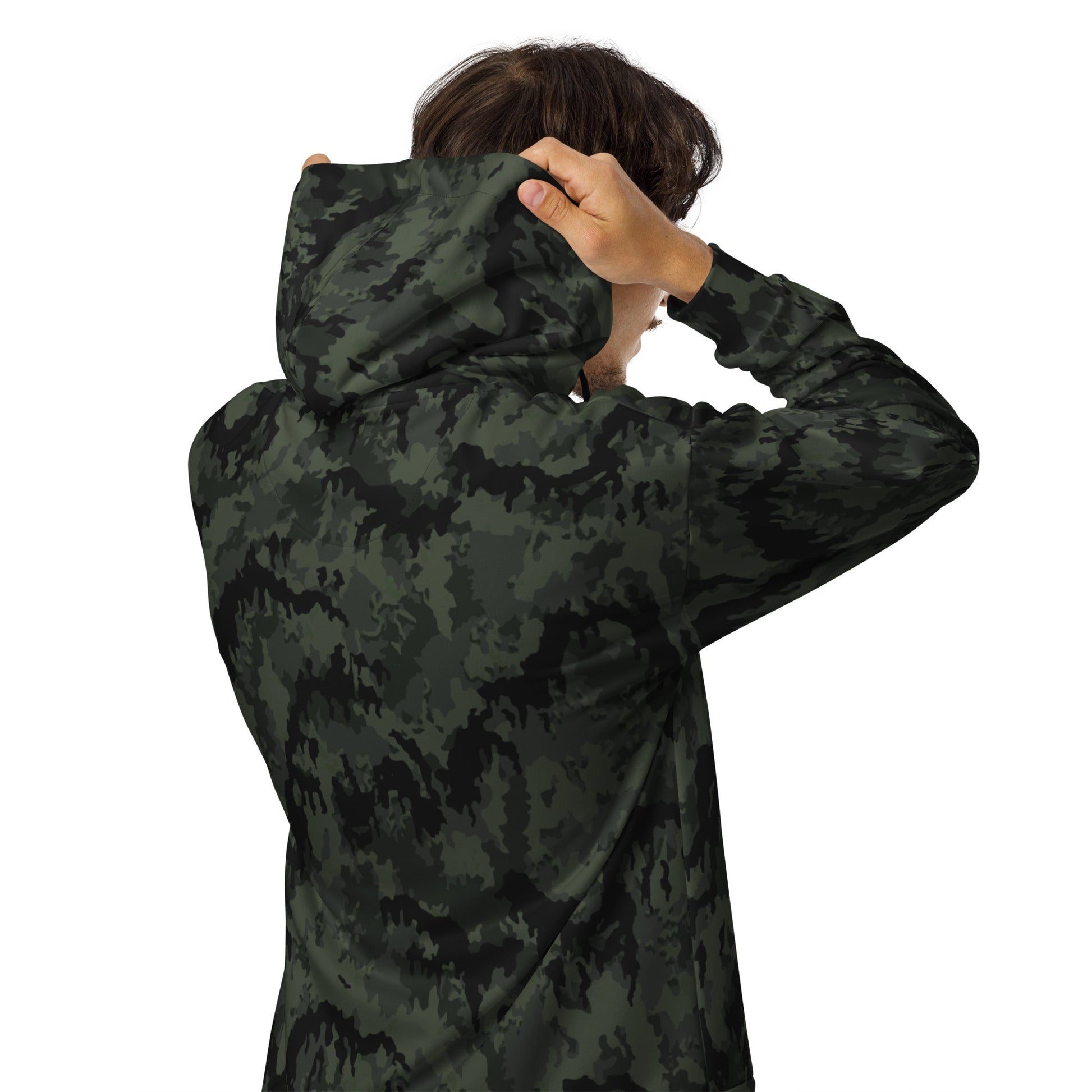 German Leibermuster Nachtjager CAMO Unisex Zip Hoodie