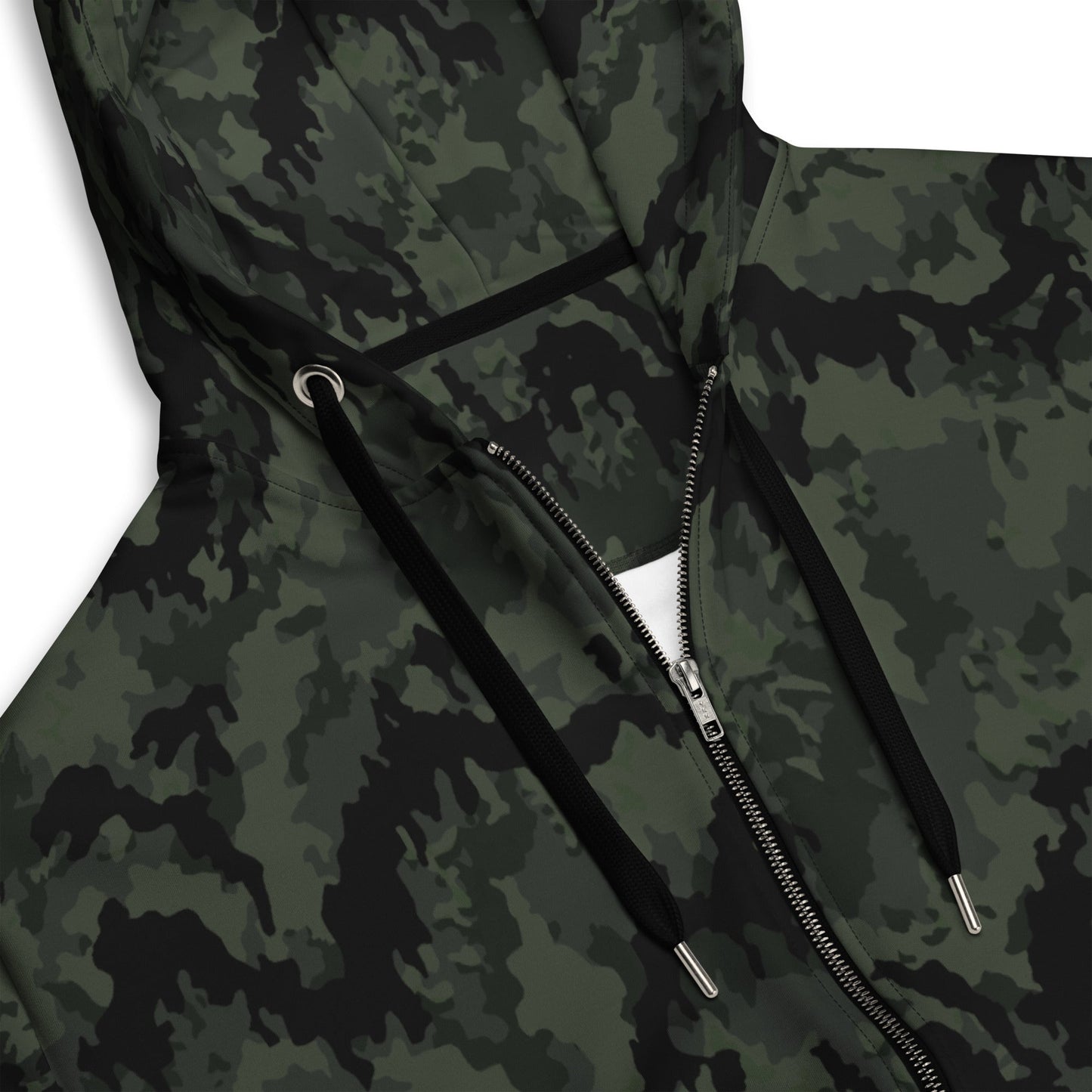 German Leibermuster Nachtjager CAMO Unisex Zip Hoodie
