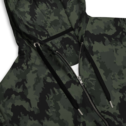German Leibermuster Nachtjager CAMO Unisex Zip Hoodie