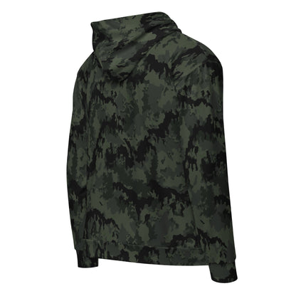 German Leibermuster Nachtjager CAMO Unisex Zip Hoodie