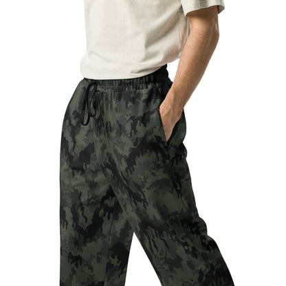 German Leibermuster Nachtjager CAMO Wide-leg joggers - Joggers