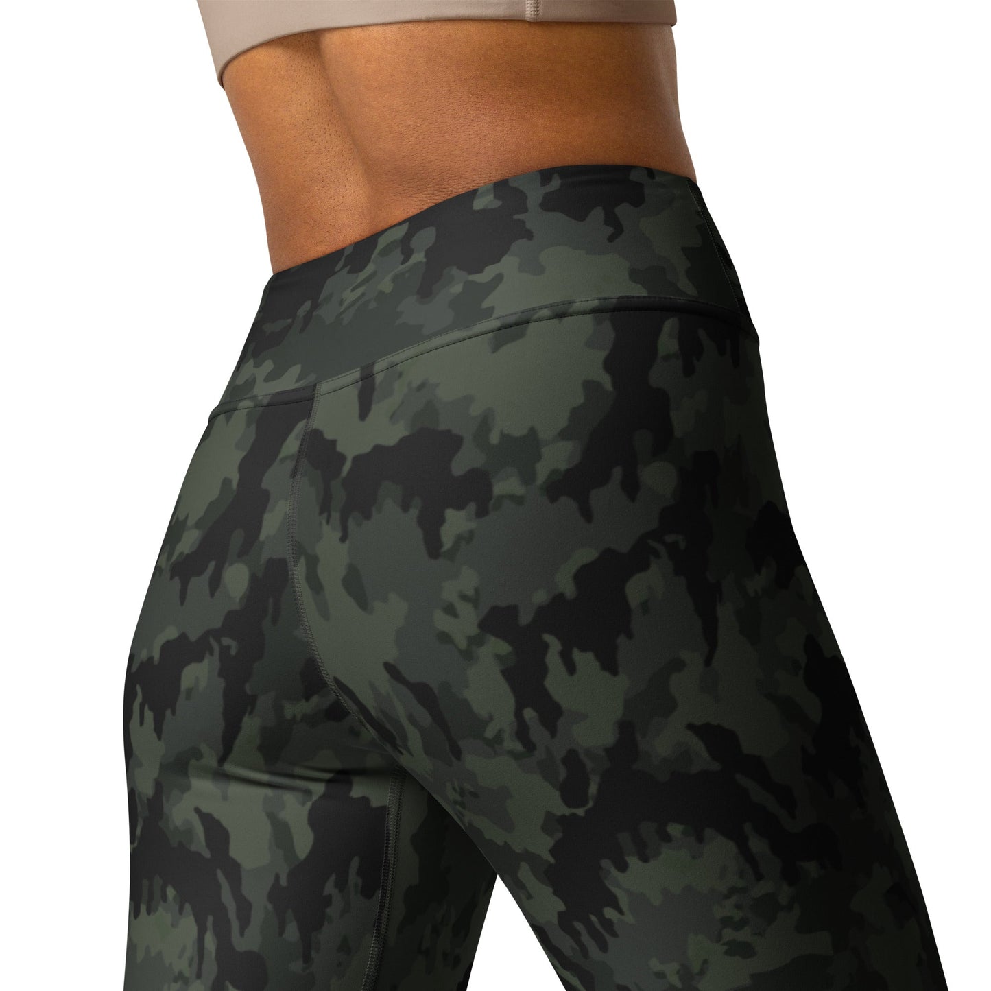 German Leibermuster Nachtjager CAMO Yoga Leggings - Womens