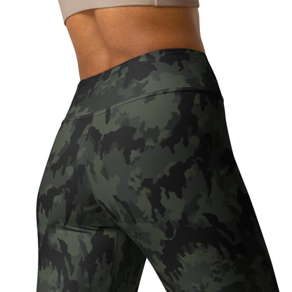 German Leibermuster Nachtjager CAMO Yoga Leggings - Womens