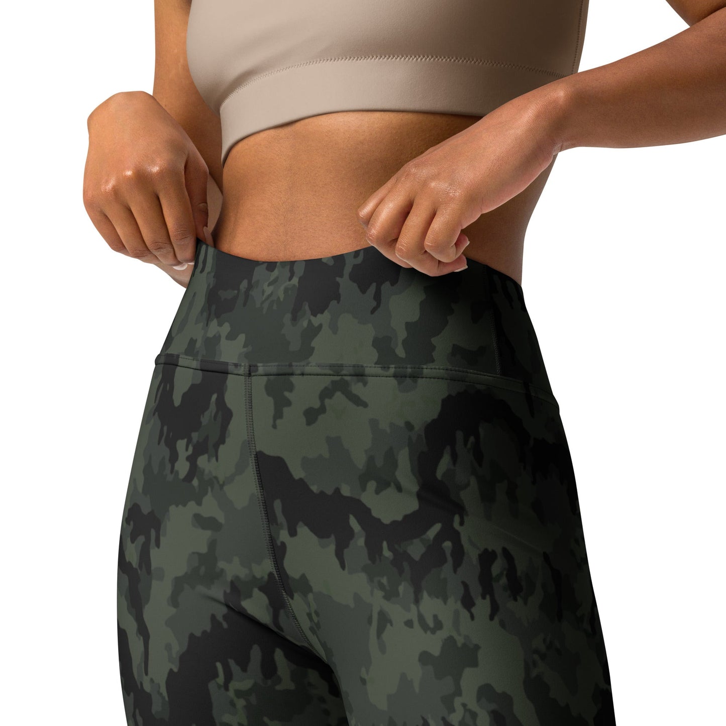 German Leibermuster Nachtjager CAMO Yoga Leggings - Womens