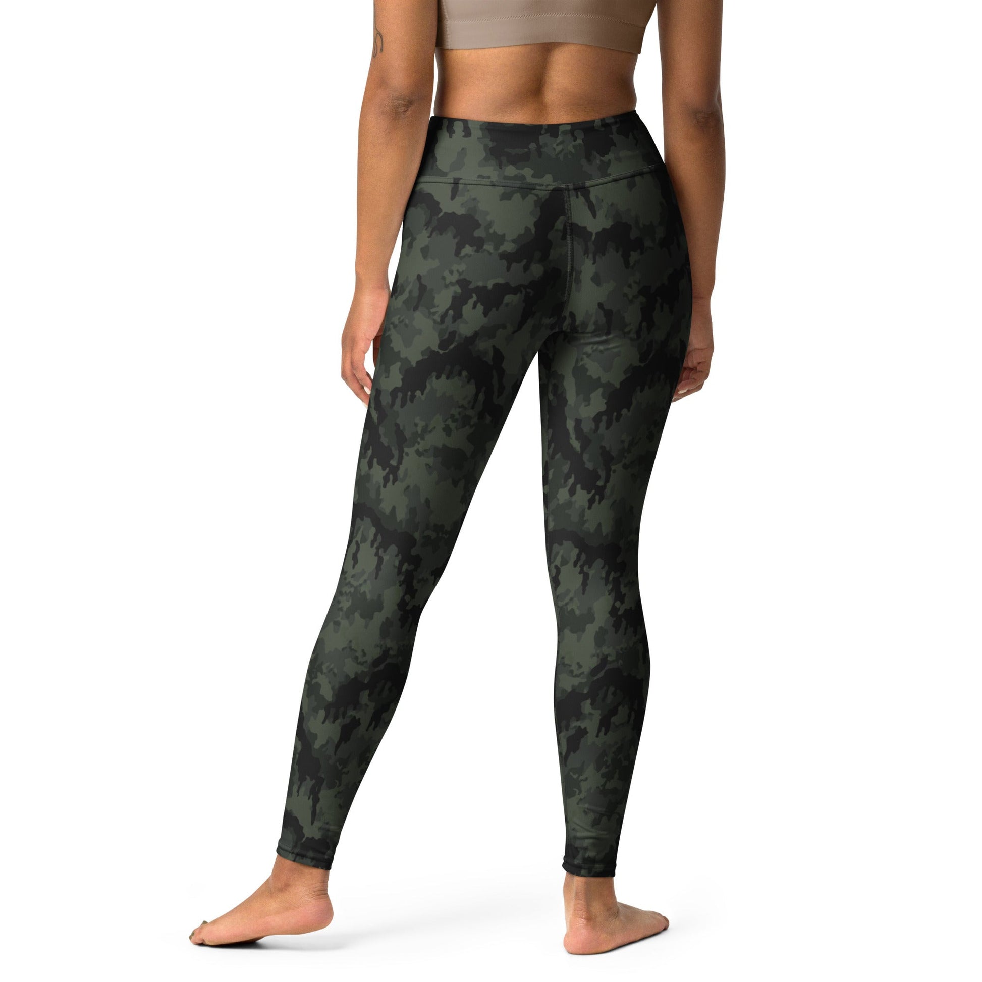 German Leibermuster Nachtjager CAMO Yoga Leggings - Womens