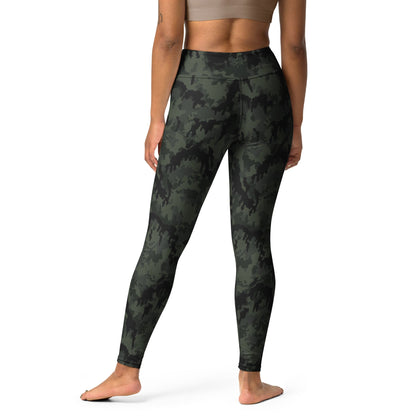 German Leibermuster Nachtjager CAMO Yoga Leggings - Womens