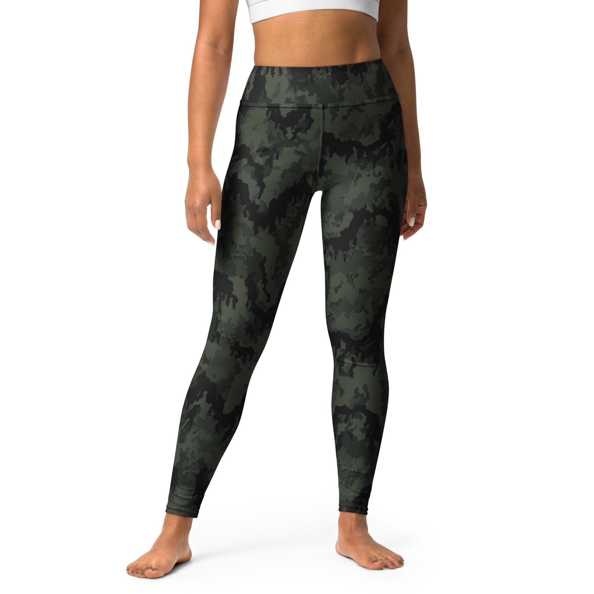 German Leibermuster Nachtjager CAMO Yoga Leggings - XS - Womens